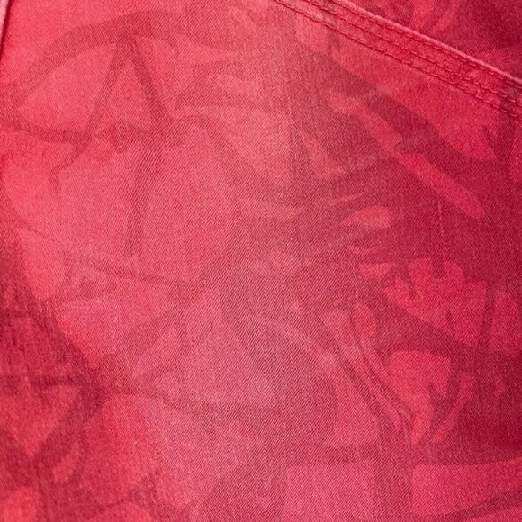 Fox Racing Men’s Red Printed Cargo Shorts Size-38 - Picture 5 of 6